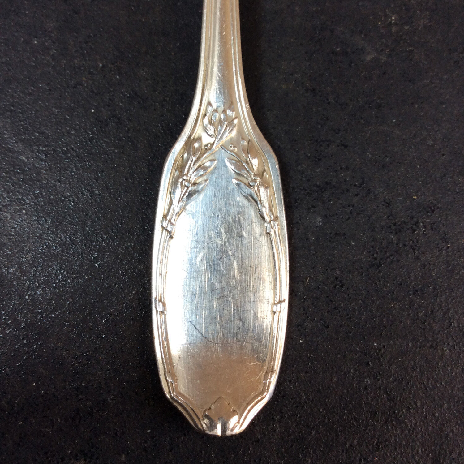 6 floral teaspoons