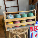Vintage wooden ball game