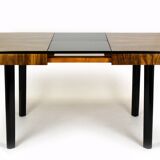 Restored Walnut Folding Dining Table by Jindřich Halabala for Drevotvar, 1940s