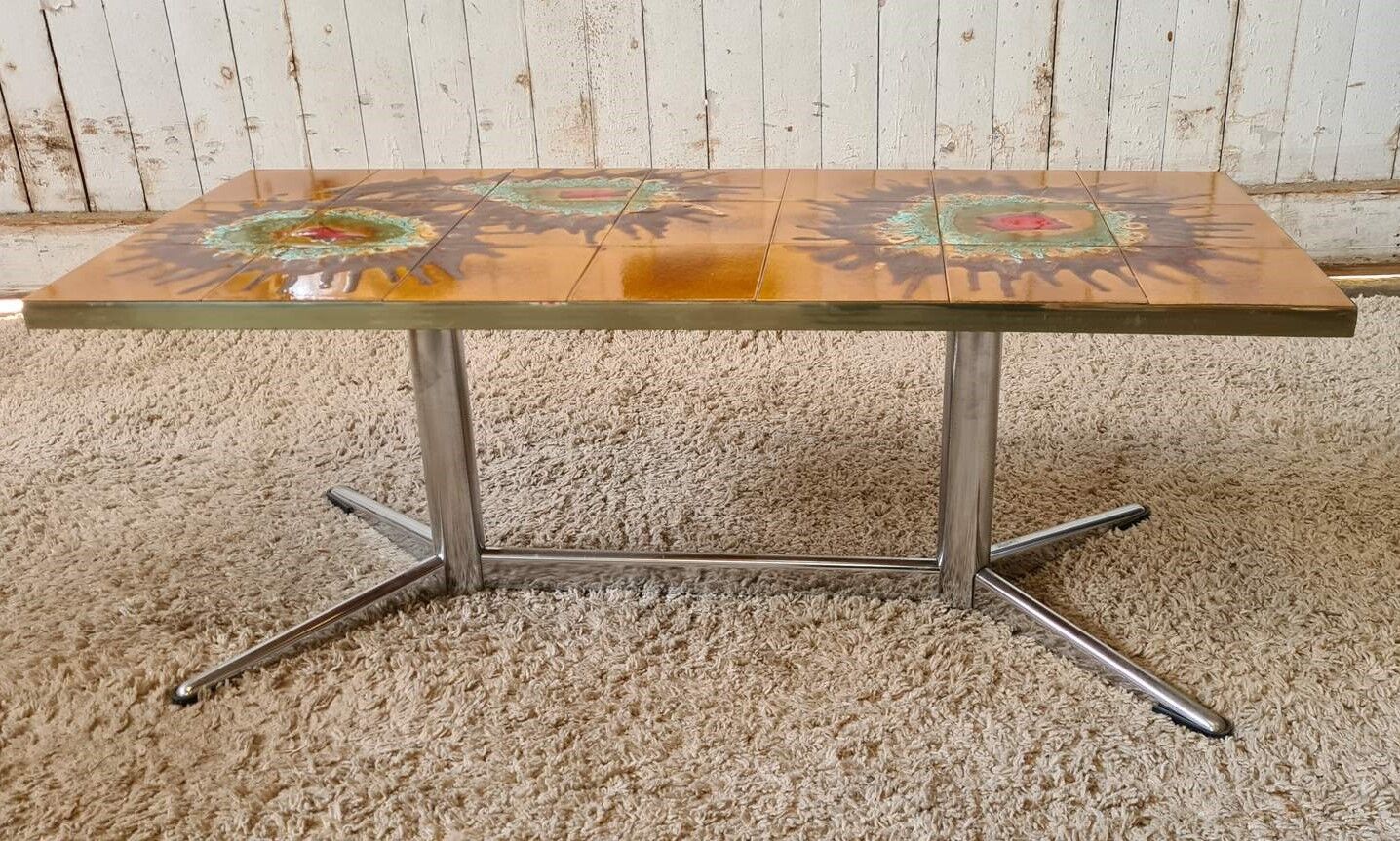Table basse vintage années 70