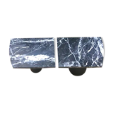 marble and metal coffee table