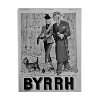 Advertising " Byrrh " 1936