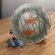 Enameled brass bowl – piece signed by the artist A.Schelde