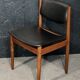 Set of 4 chairs France & Son model 197
