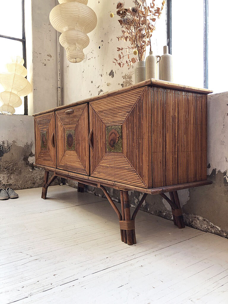 Tropicalist rattan sideboard 60
