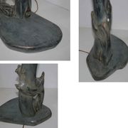 Lamp signed « Michel De Closets - Vancouver (Canada) - 1957 »