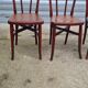 Set de 6 chaises bistrot Fischel et EV