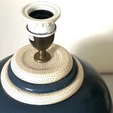 Kostka cracked ceramic lamp