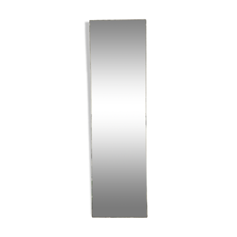 Mirror in pied piqué 39x138cm