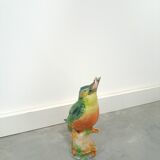 Porcelain image kingfisher vintage