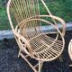 Vintage rattan bamboo wicker garden furniture set