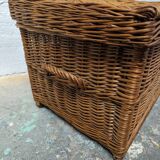 Large wicker trunk