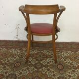 Fauteuil en bois courbé ancien