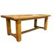 XL vintage dining table in solid wood