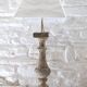 Pedestal lamp with stone base – 20th century
