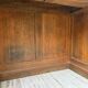 1950s oak office counter