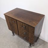 Commode, desserte vintage  Wengé
