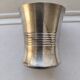 St Médard silver-plated metal tumbler cup 1960