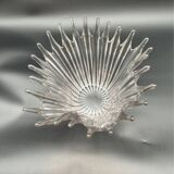 Élégant Centre de Table / coupe en Cristal - Forme de Corolle