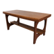 Scandinavian teak coffee table with magazine rack, Sweden circa 1960.