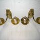 Pair of 1930s wall lights - art deco