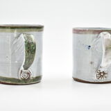 Paire de tasses Thiry Vallauris