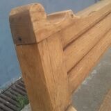 Oak church bench 2m45