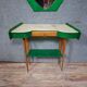 Art Deco console and mirror in green lacquered wood – Circa 1930