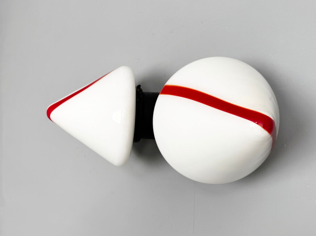 wall sconces Miko 23 outdoor, by Renato Toso for Leucos, Italy, 1970s