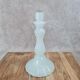 Vintage white opaline candlestick