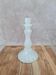Bougeoir en opaline blanche vintage