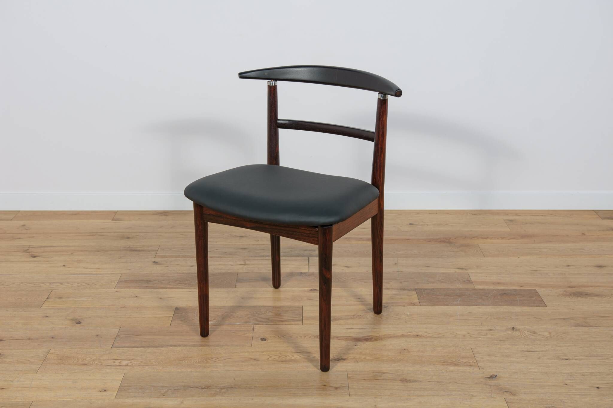 Rosewood Dining Chairs by Helge Sibast & Børge Rammerskov, Denmark, 1960s, Set of 4