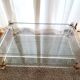Coffee table in Altuglass "Romeo" 70s/80s