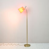 Modern antique floor lamp with gold base
