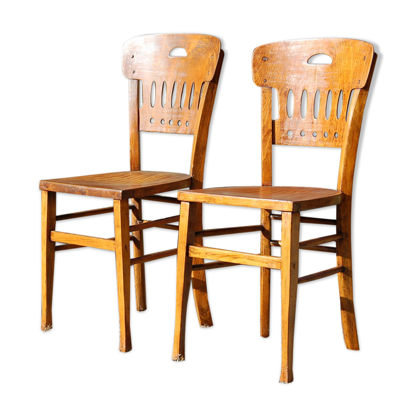 Paire de chaises bistrot Luterma de Colmar