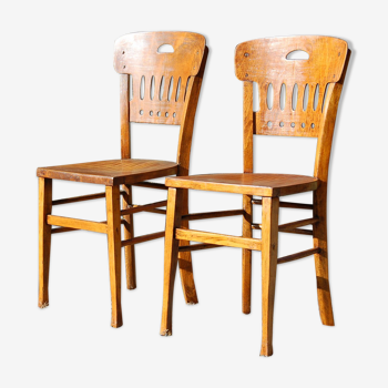 Paire de chaises bistrot Luterma de Colmar