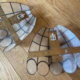 Pair of mother-of-pearl appliques