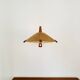 Suspension en sisal et teck par Temde