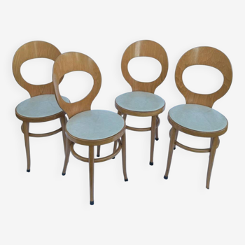 Ensemble de 4 chaises mouette Baumann