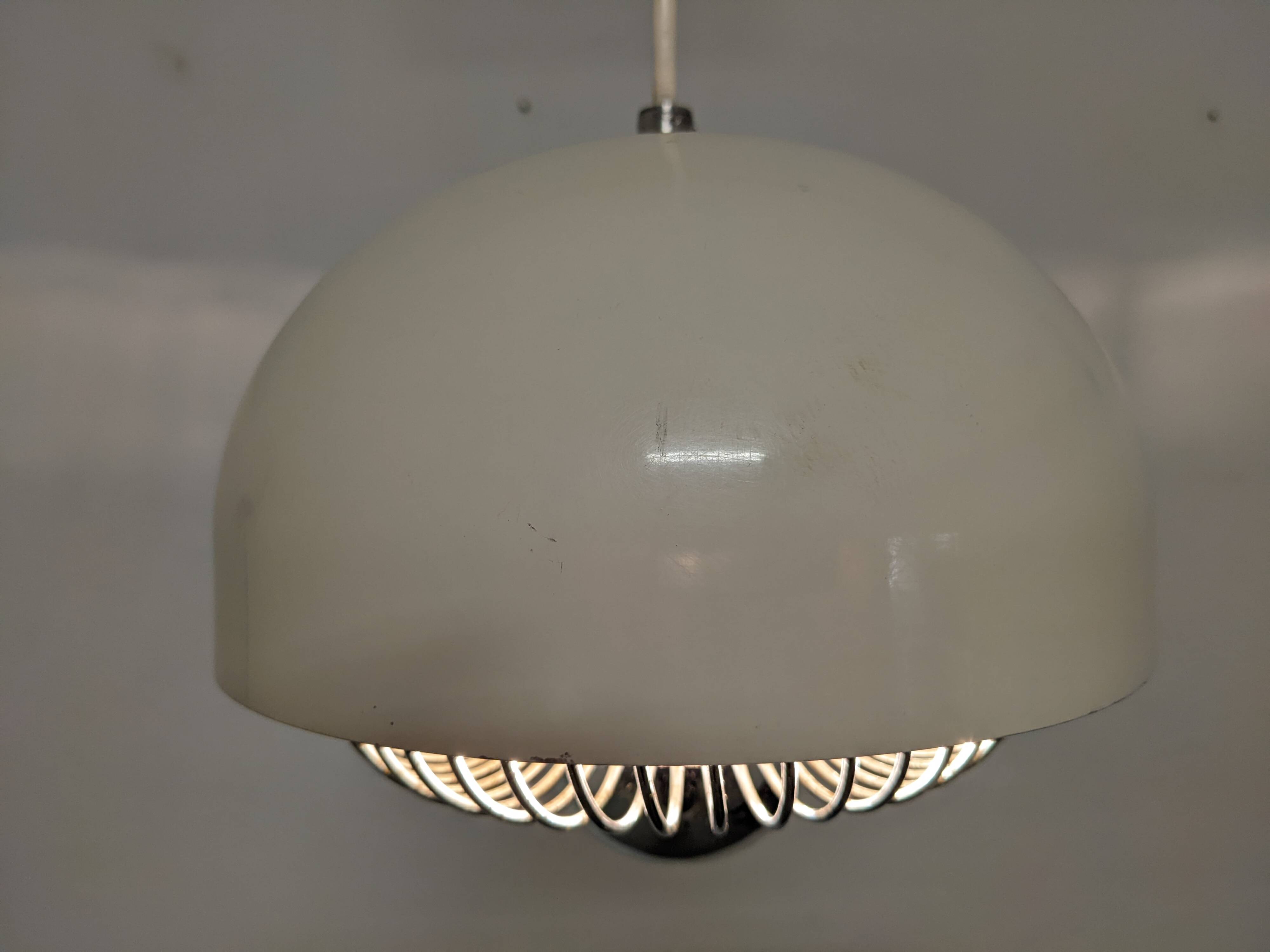 Suspension Space age d'Andrea Lazzari pour Morozini, Italie vers 1970