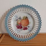 Dish with fruit patterns