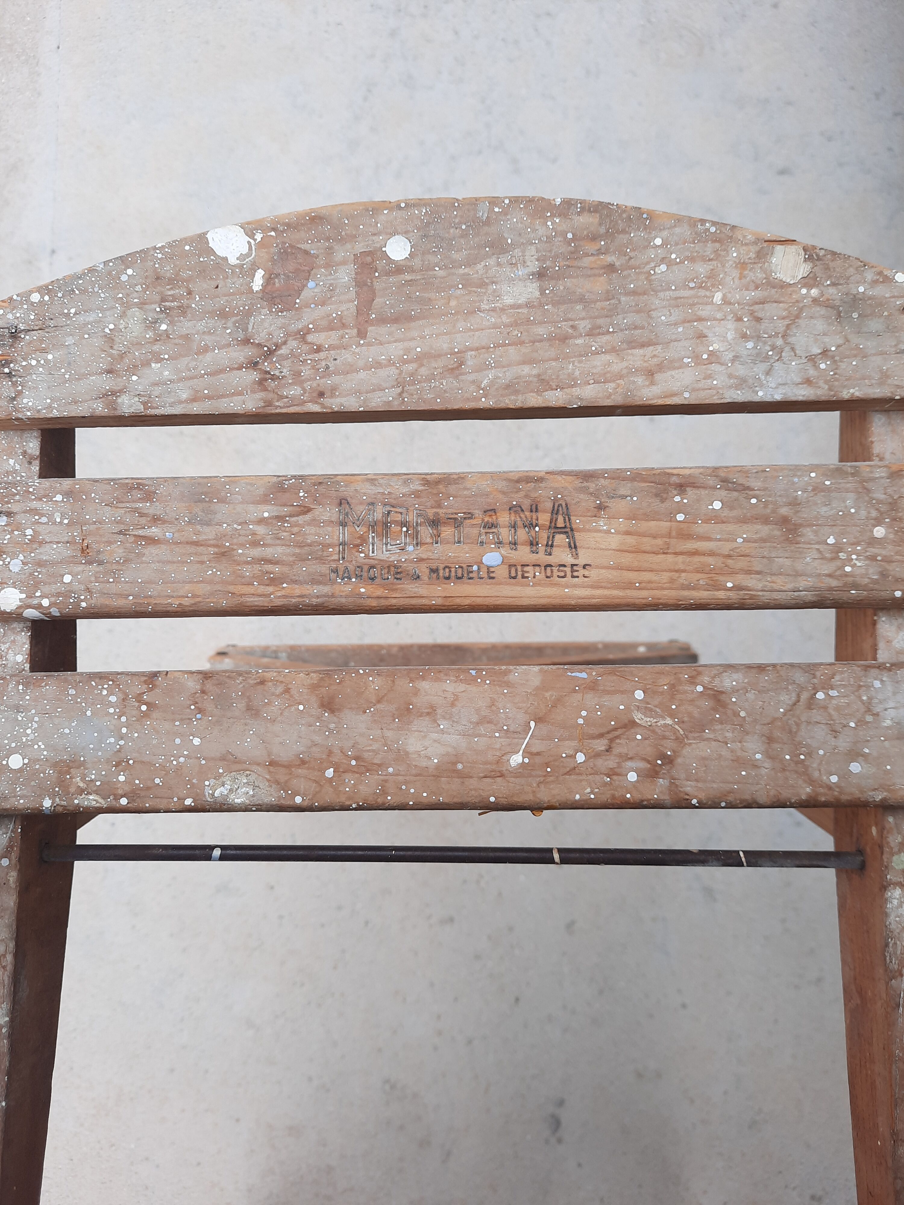 Escalier en bois vintage "Montana"