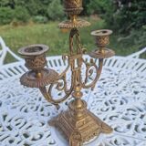 Vintage Brass Candle Holder
