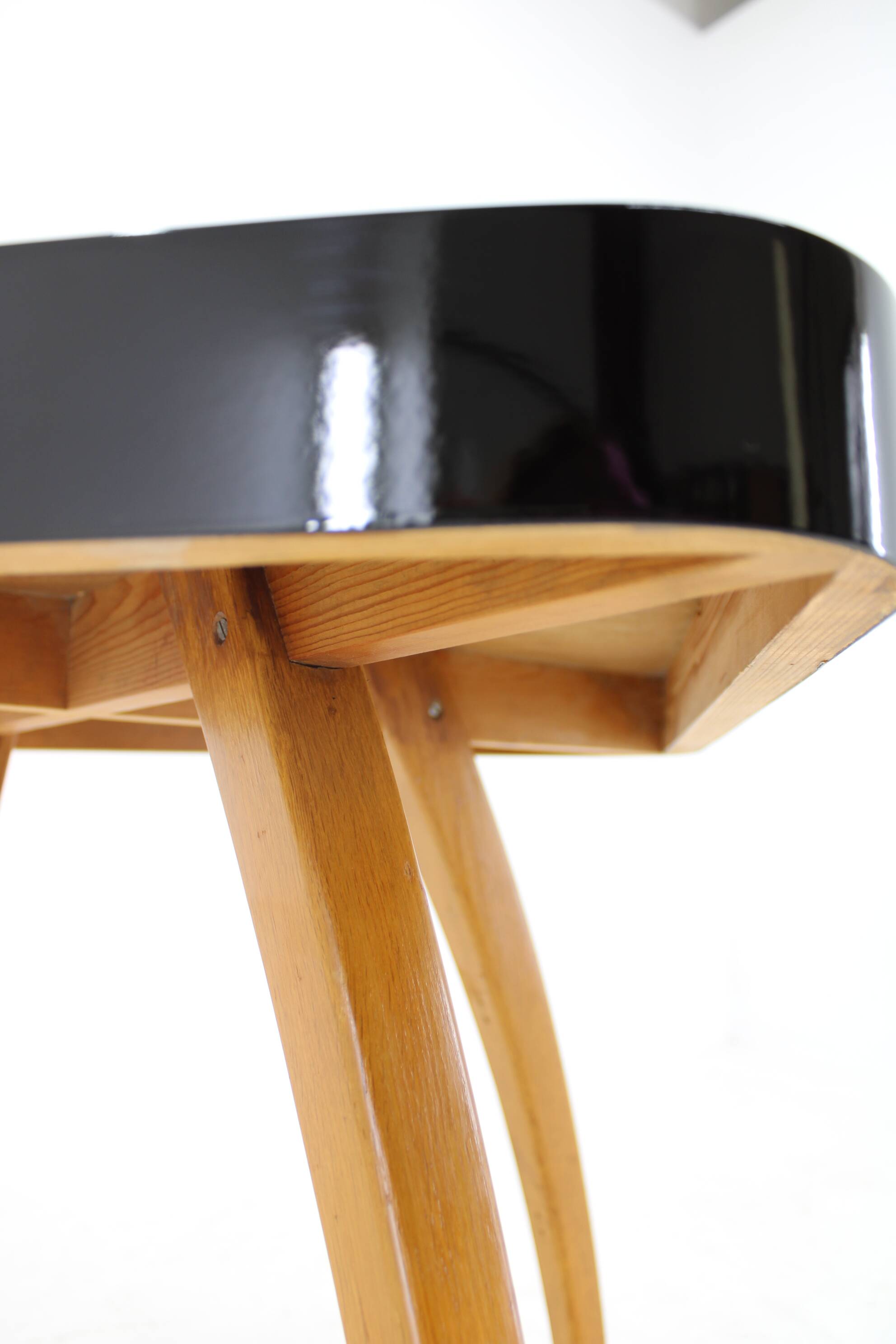 1950s Jindrich Halabala Restored H259 Coffee "Spider" Table, Czechoslovakia