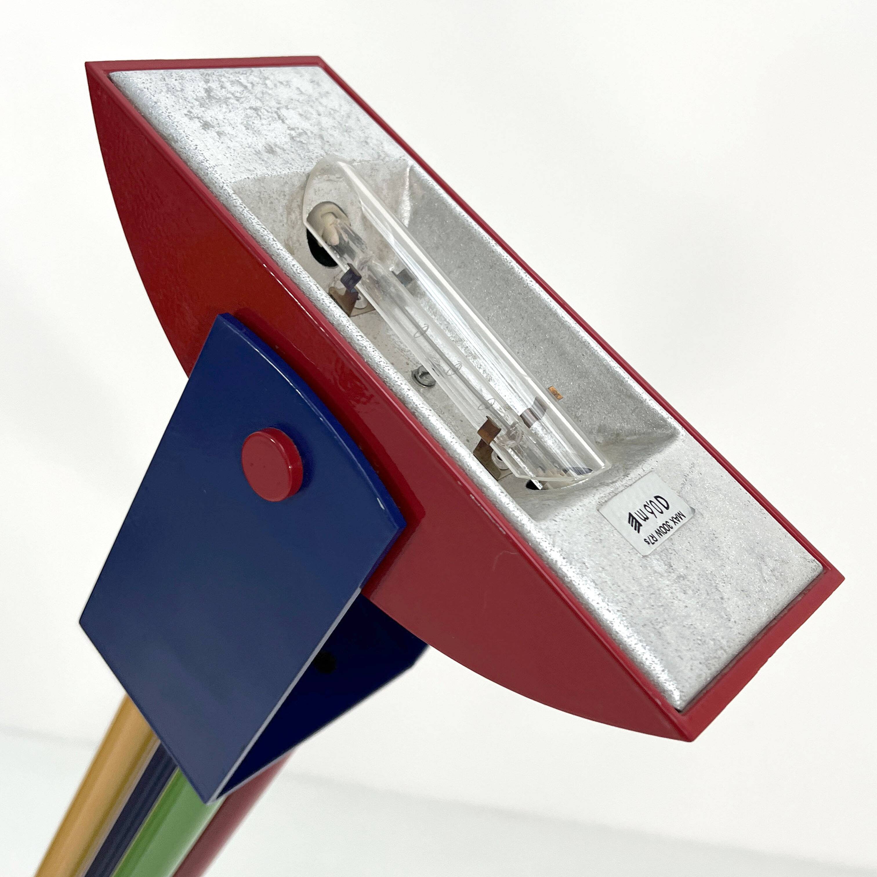 Multicolor floor lamp, 1980