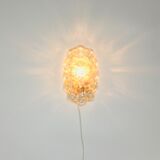 Bubble glass wall light by helena tynell for limburg, germany, 1960s