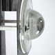 Mid-Century Chrome and Glass Floor Lamp attributed to Sciolari, Italy 1970s