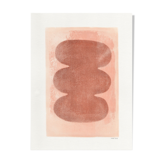 Painting on dated paper by Eawy M274