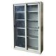 1960s Industrial Vitrine in Metal, Italian Mid-Century Furniture