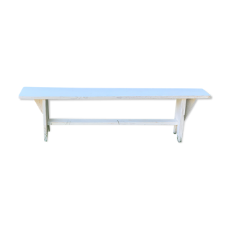 Wooden bench